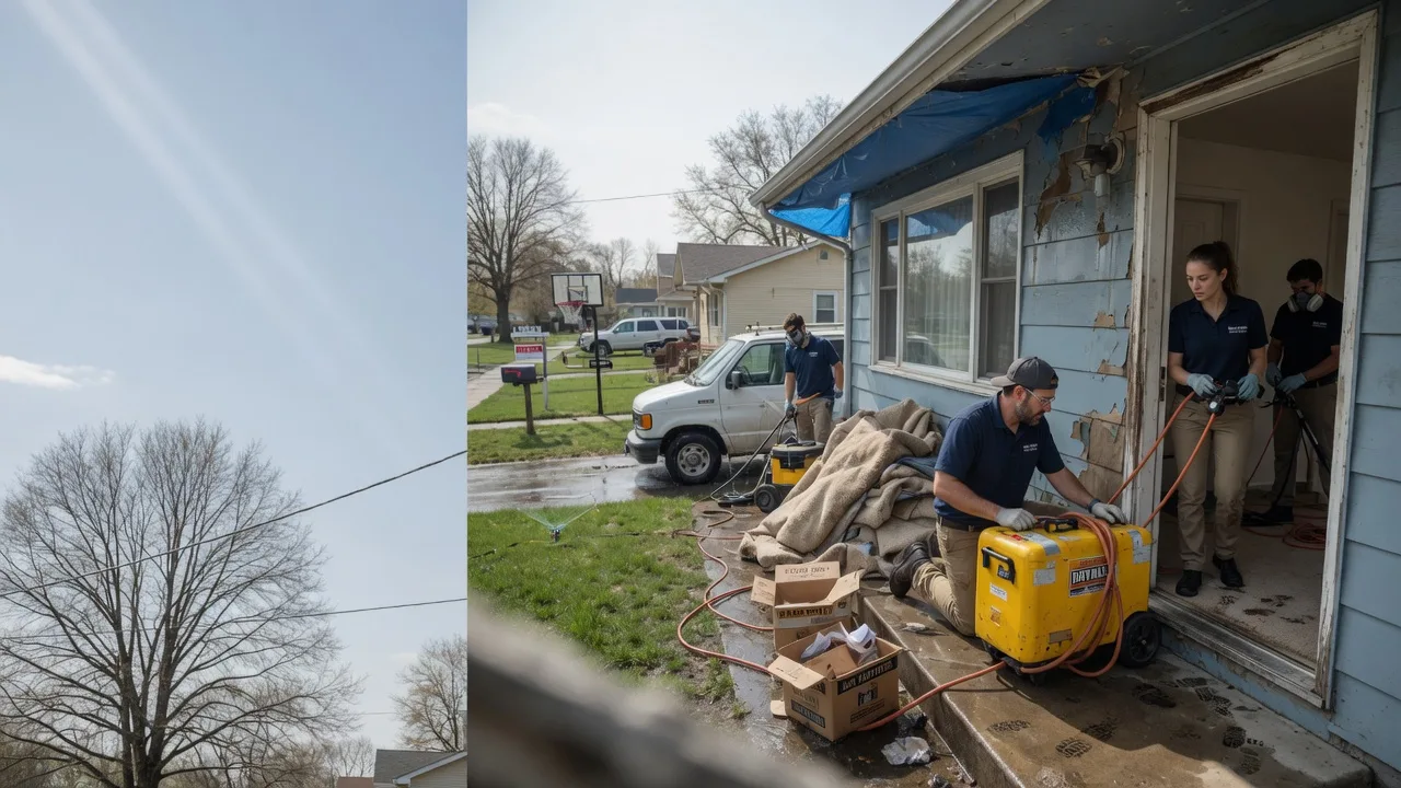 Basement Flood Cleanup in Gladwin, MI near me